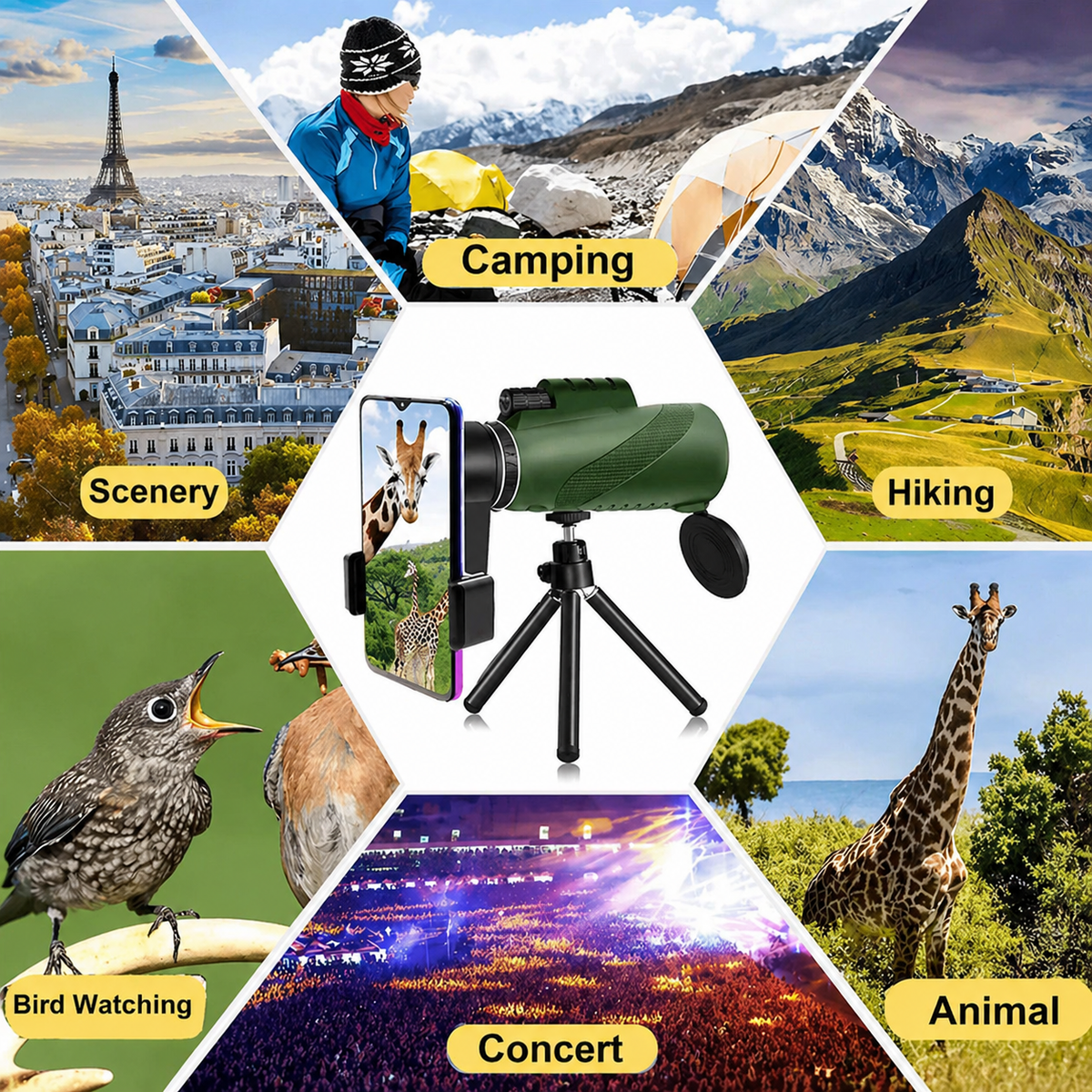 UltraZoom HD Pocket Monocular