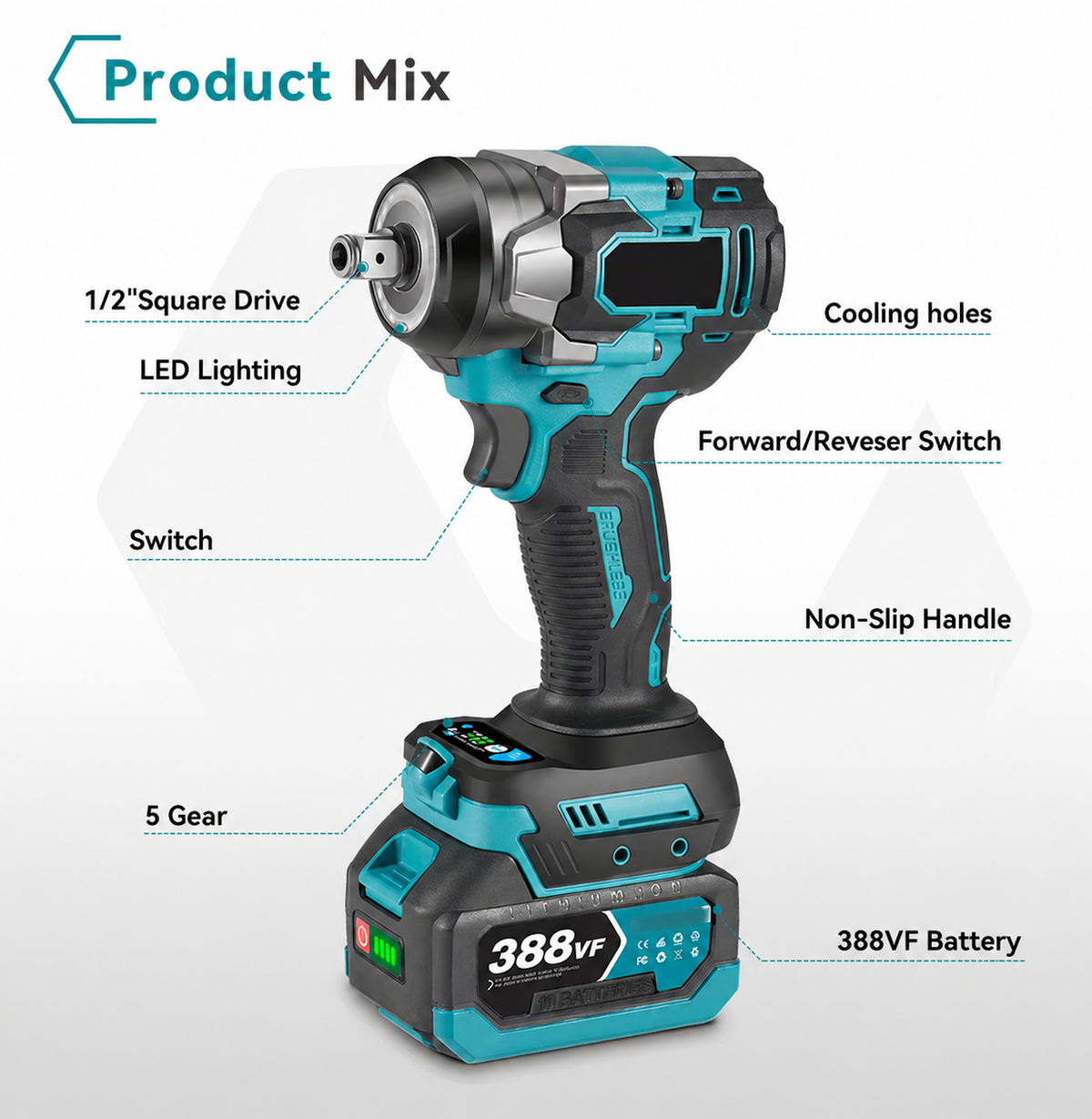 IronTork Cordless Power Drill & Driver